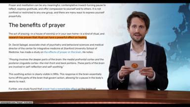 Die mächtige Kraft des Gebets